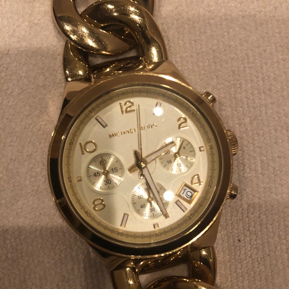 Michale Kors Gold Twist Watch main image 4